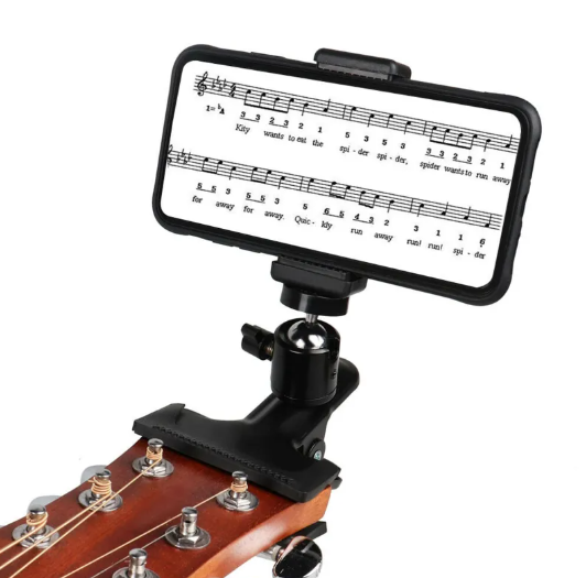 Phone Guitar Clip Stand!