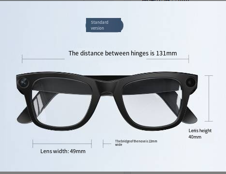 AI Camera Smart Glasses!