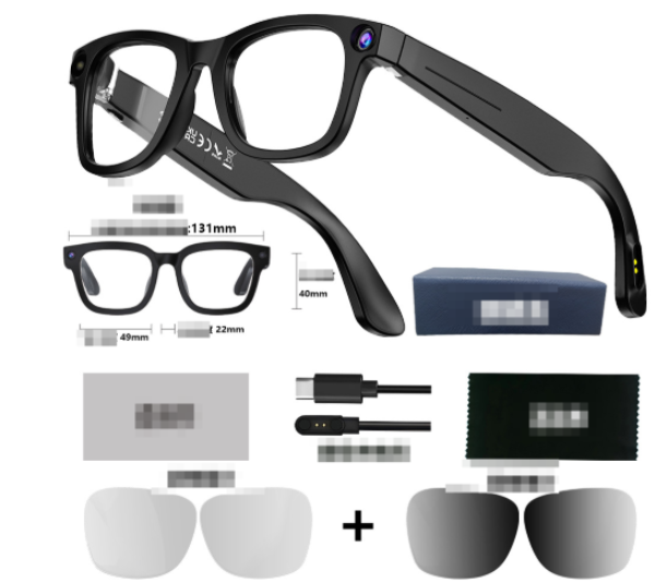 AI Camera Smart Glasses!