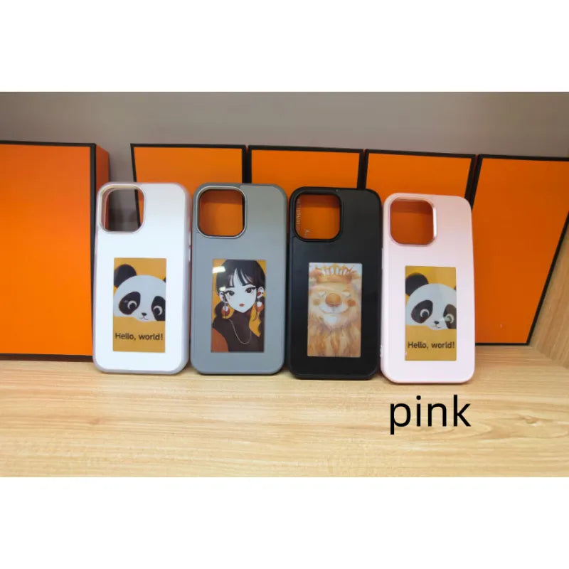 E-ink Screen Projection Screen DIY Phone Case!