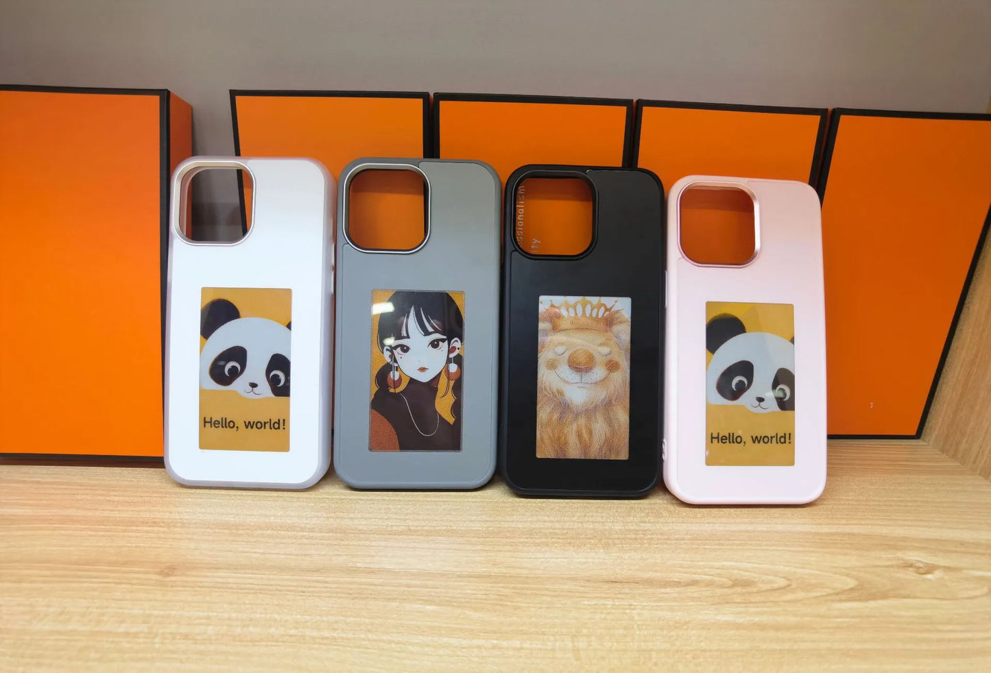 E-ink Screen Projection Screen DIY Phone Case!