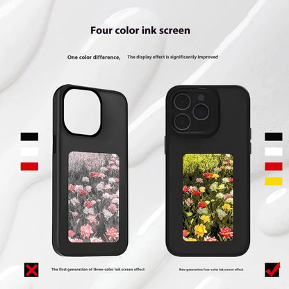 E-ink Screen Projection Screen DIY Phone Case!