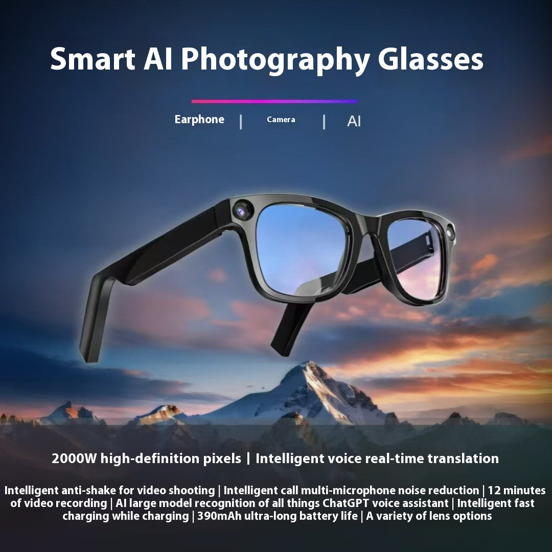 AI Camera Smart Glasses!